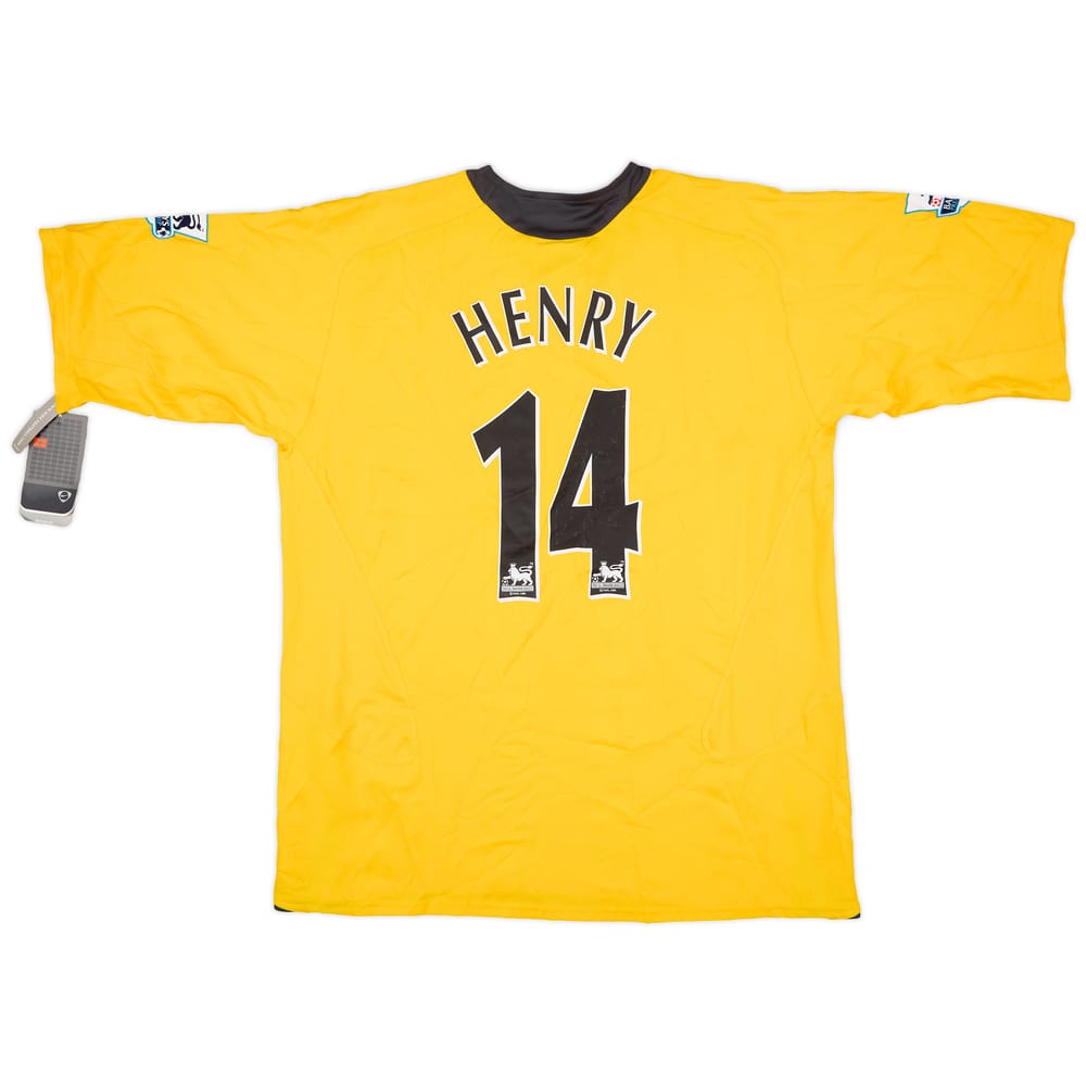 2006-07 Arsenal Away Shirt Henry #14 (XL)