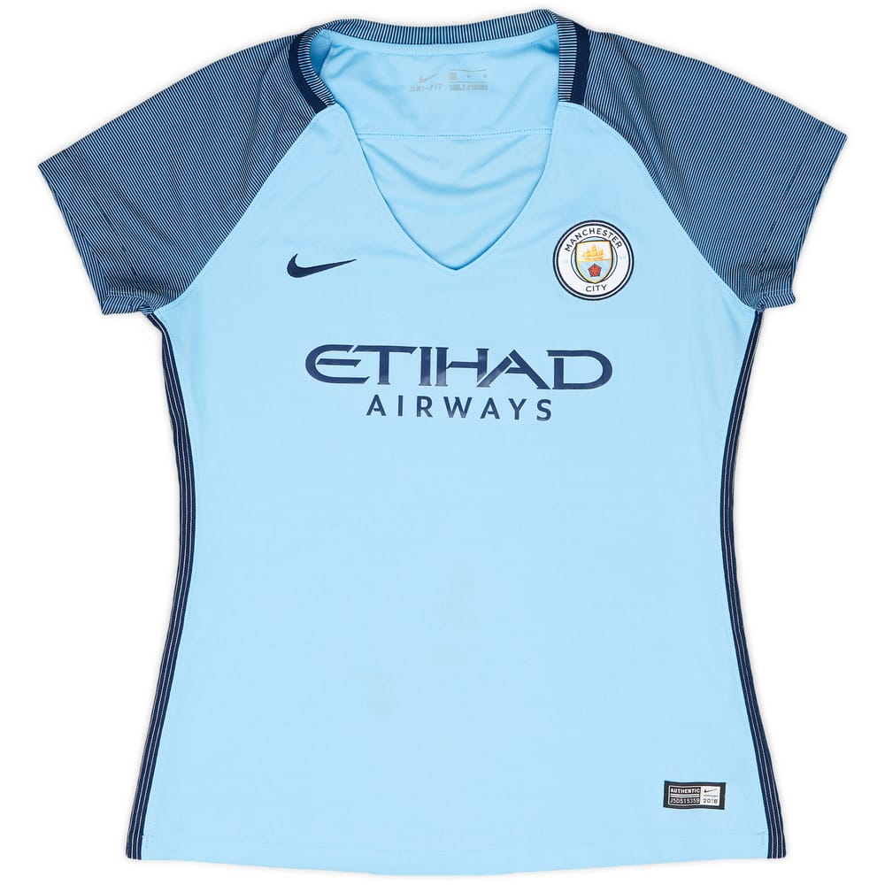 2016-17 Manchester City Home Shirt - 5/10 - (Women's M)