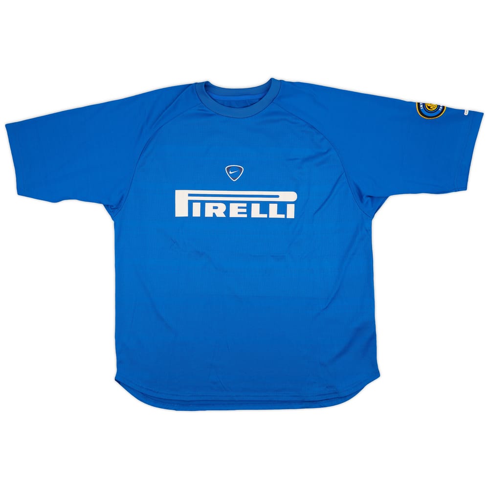 2001-02 Inter Milan Nike Training Shirt - 8/10 - (XL)