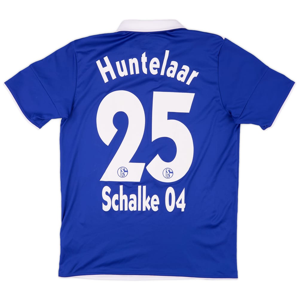 2010-12 Schalke Home Shirt Huntelaar #25 - 8/10 - (XL.Boys)