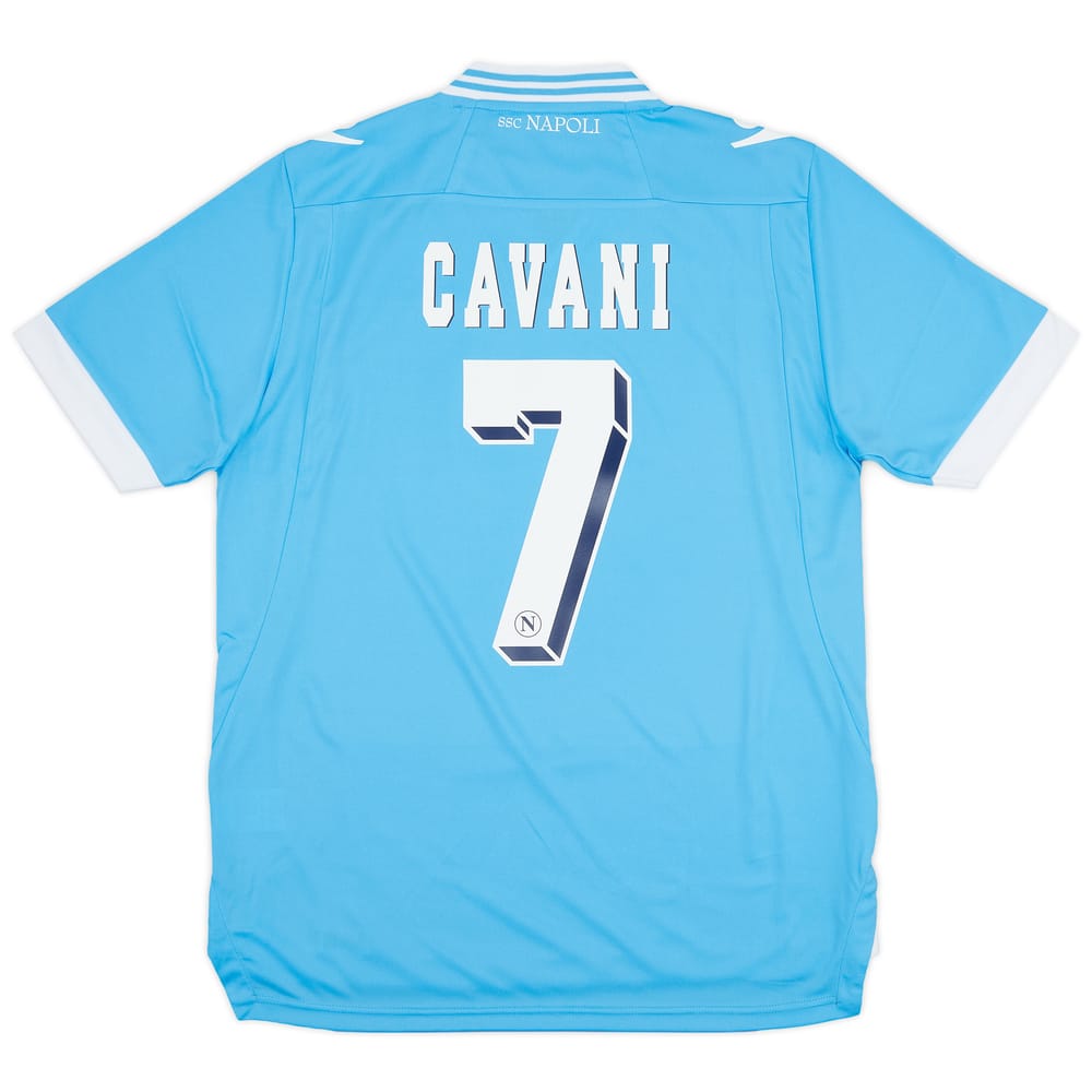 2012-13 Napoli Home Shirt Cavani #7 (L)