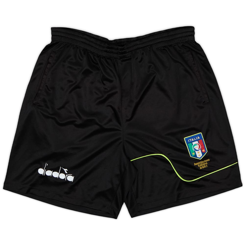 2010s Italy Diadora Referee Shorts - 8/10 - (S)