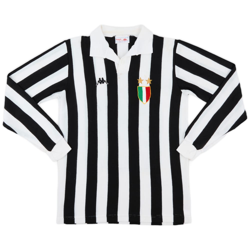 1982-83 Juventus Home L/S Shirt - 8/10 - (L)