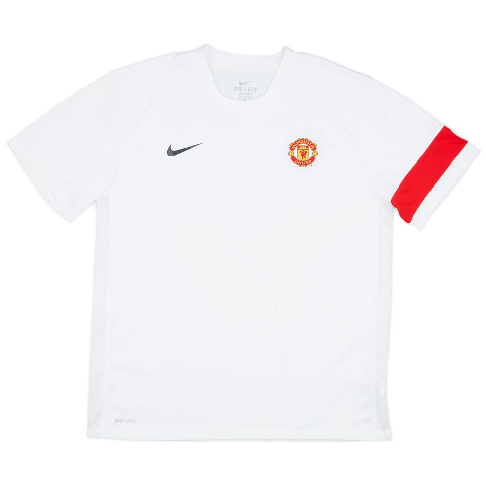 2010-11 Manchester United Nike Training Shirt - 7/10 - (XL)