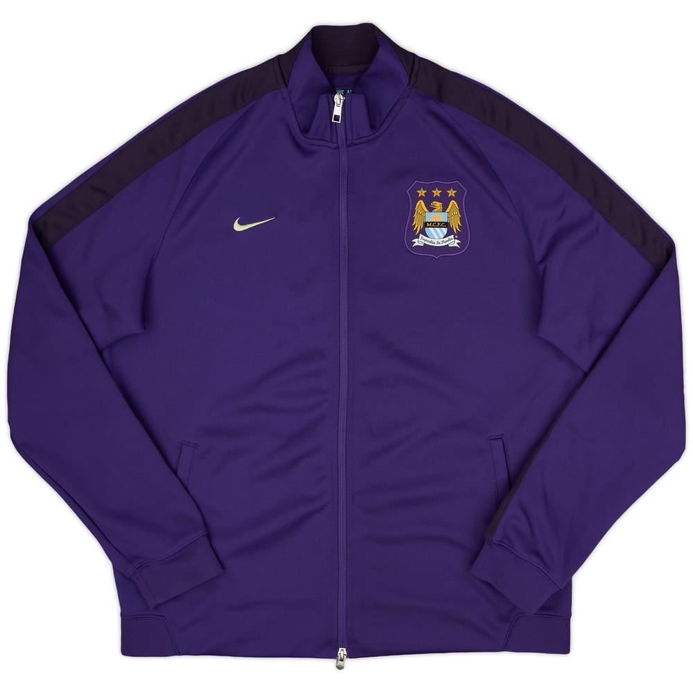 2014-15 Manchester City Nike Track Jacket - 10/10 - (XL)
