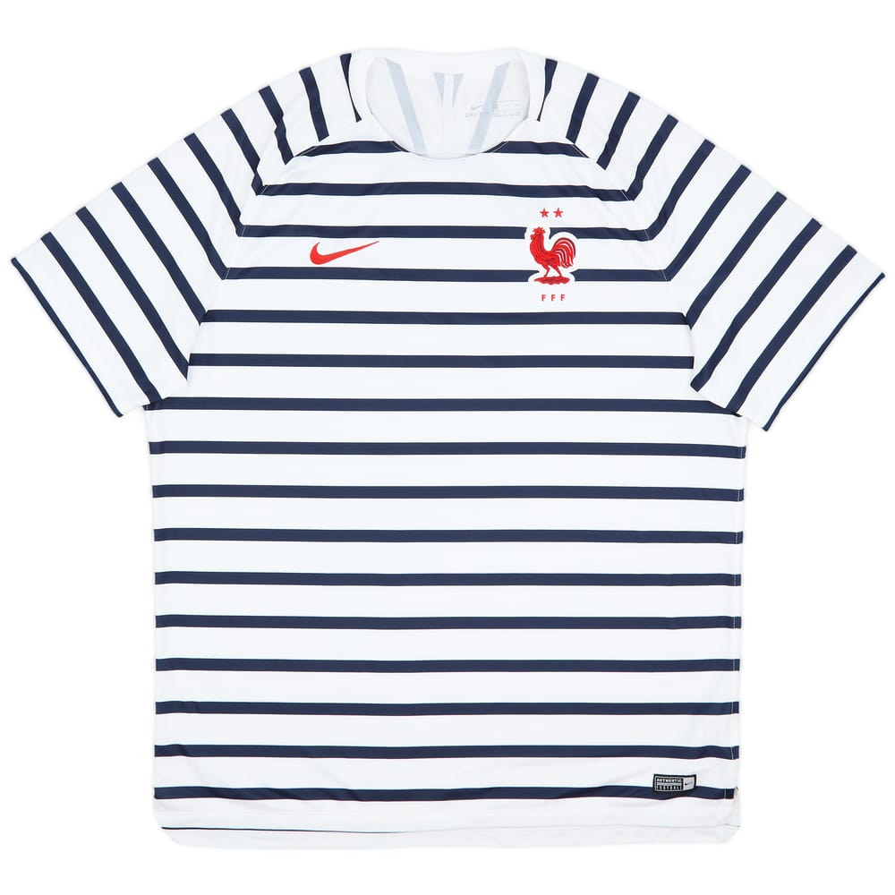 2018-19 France Nike Training Shirt - 9/10 - (XXL)