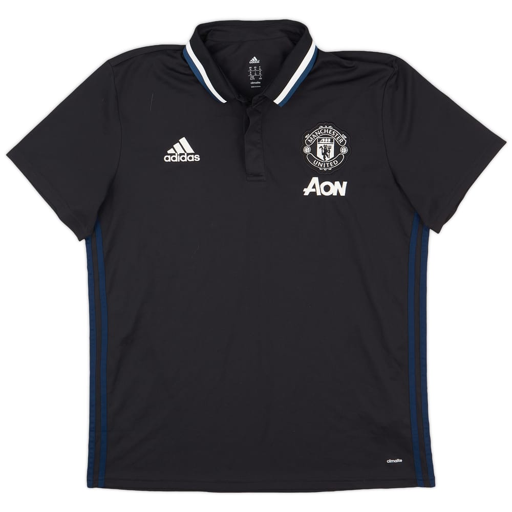 2016-17 Manchester United adidas Polo Shirt - 10/10 - (XL)