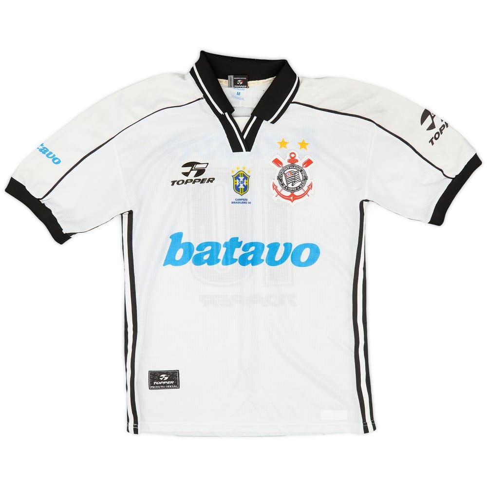 1999 Corinthians Home Shirt #10 - 8/10 - (M)