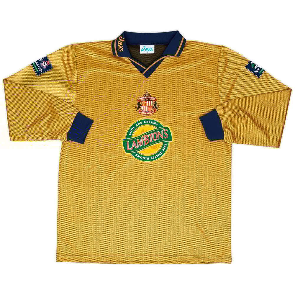 1997-99 Sunderland Away L/S Shirt #10 - 9/10 - (XL)