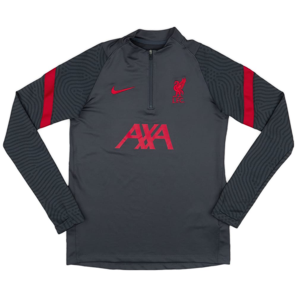 2020-21 Liverpool Nike 1/4 Zip Trainnig Top - 9/10 - (XL.Boys)
