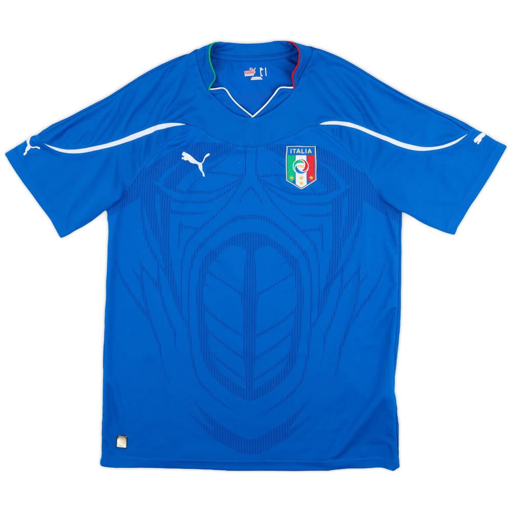 2010-12 Italy Home Shirt - 9/10 - (L)