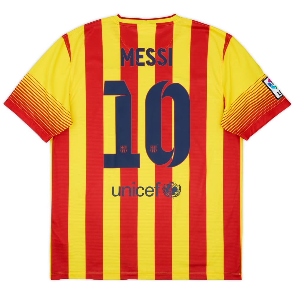 2013-15 Barcelona Away Shirt Messi #10 - 8/10 - (L)