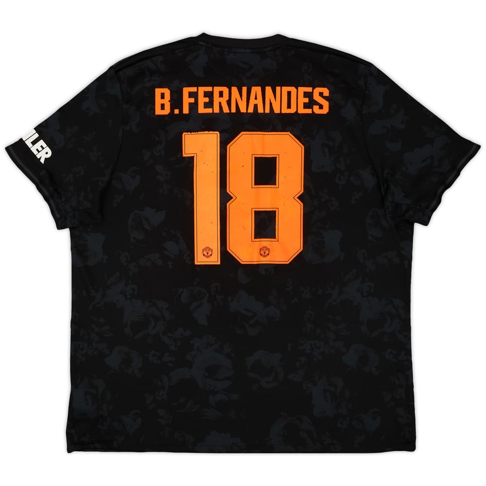 2019-20 Manchester United Third Shirt B.Fernandes#18 - 5/10 - (XL)