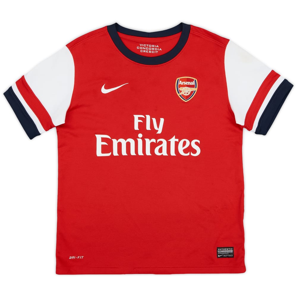2012-14 Arsenal Home Shirt - 9/10 - (M.Boys)
