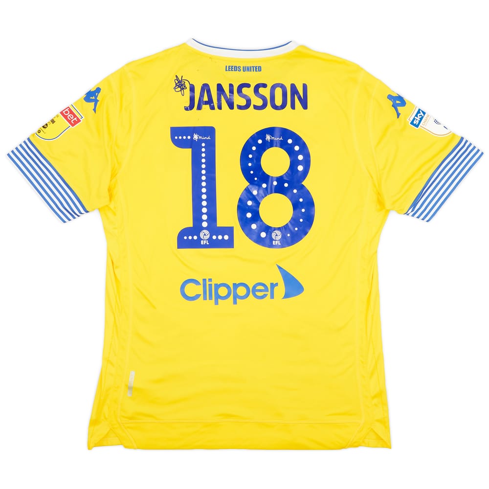 2018-19 Leeds United Third Shirt Jansson #18 - 5/10 - (XL)