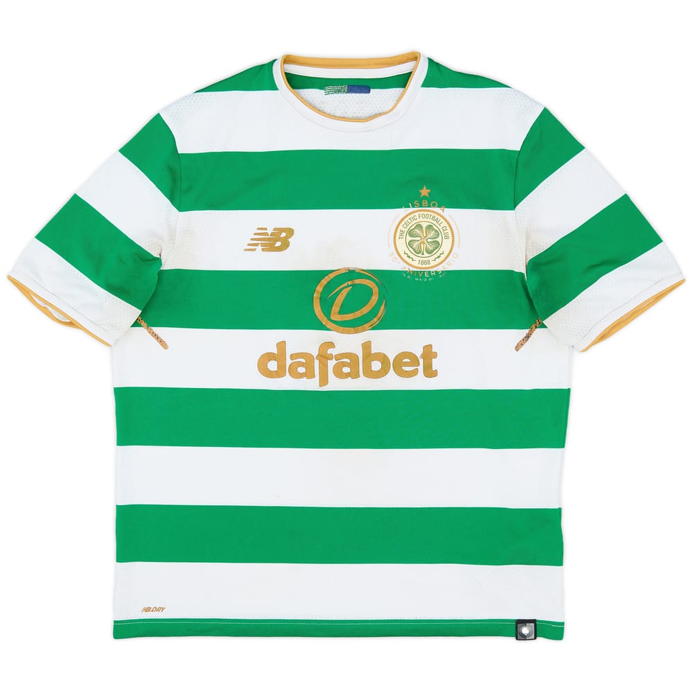2017-18 Celtic 'Lisbon Lions 50th Anniversary' Home Shirt - 5/10 - (S)
