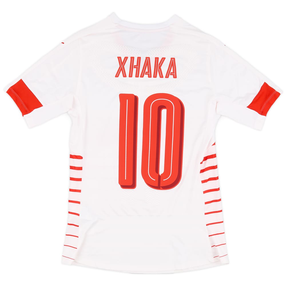 2016-17 Switzerland Player Issue Away Shirt Xhaka #10 - 7/10 - (M)