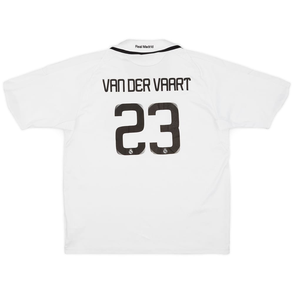 2008-09 Real Madrid Home Shirt Van Der Vaart #23 - 7/10 - (L.Boys)