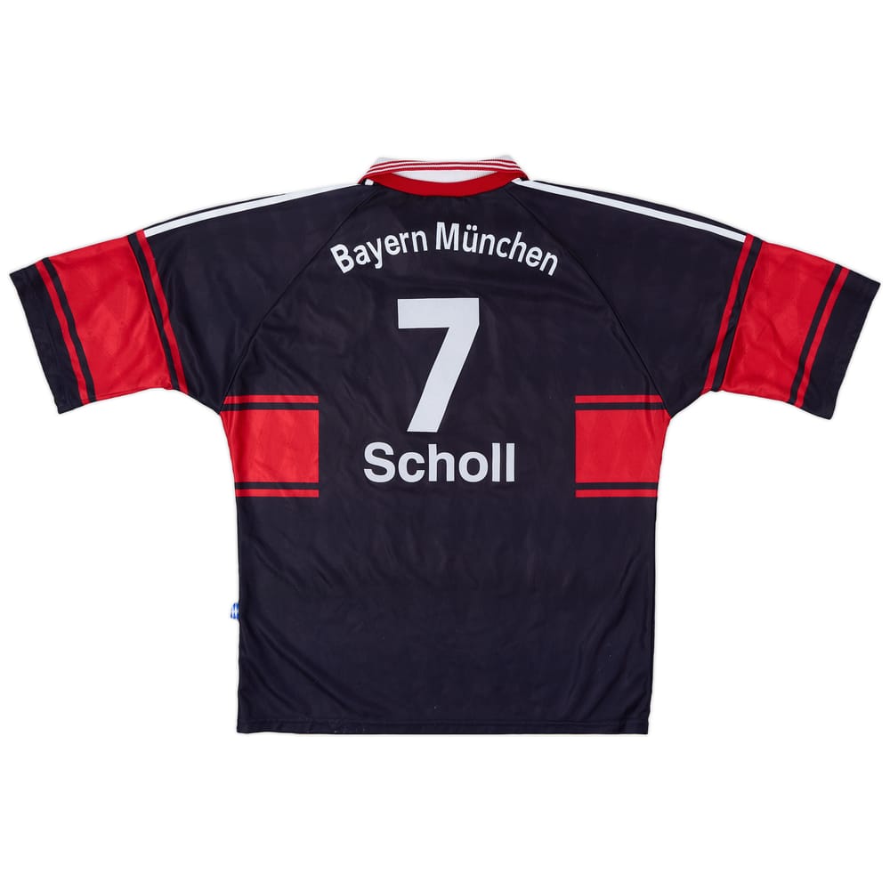 1997-99 Bayern Munich Home Shirt Scholl #7 - 7/10 - (L)