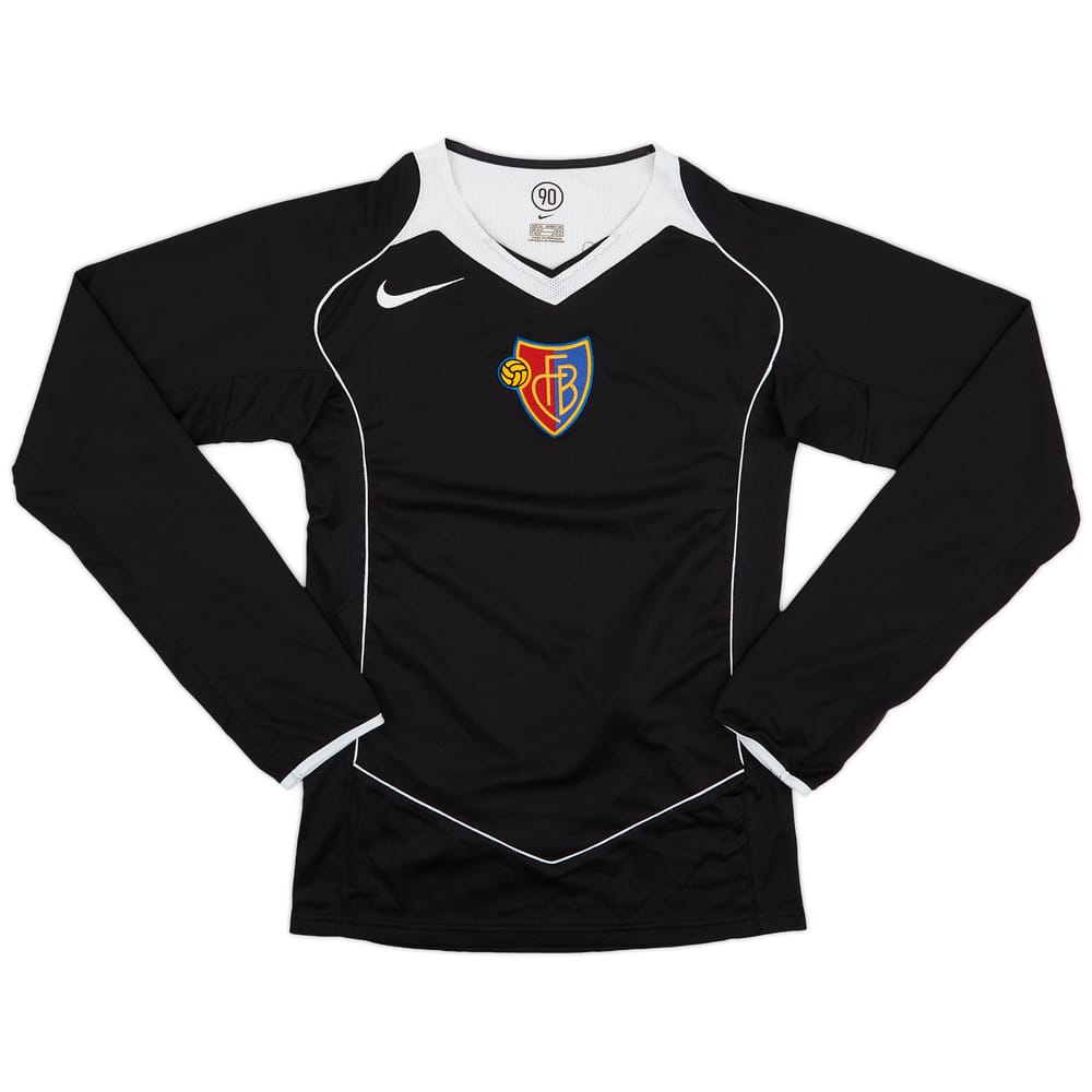 2004-05 FC Basel Away L/S Shirt - 9/10 - (XS)