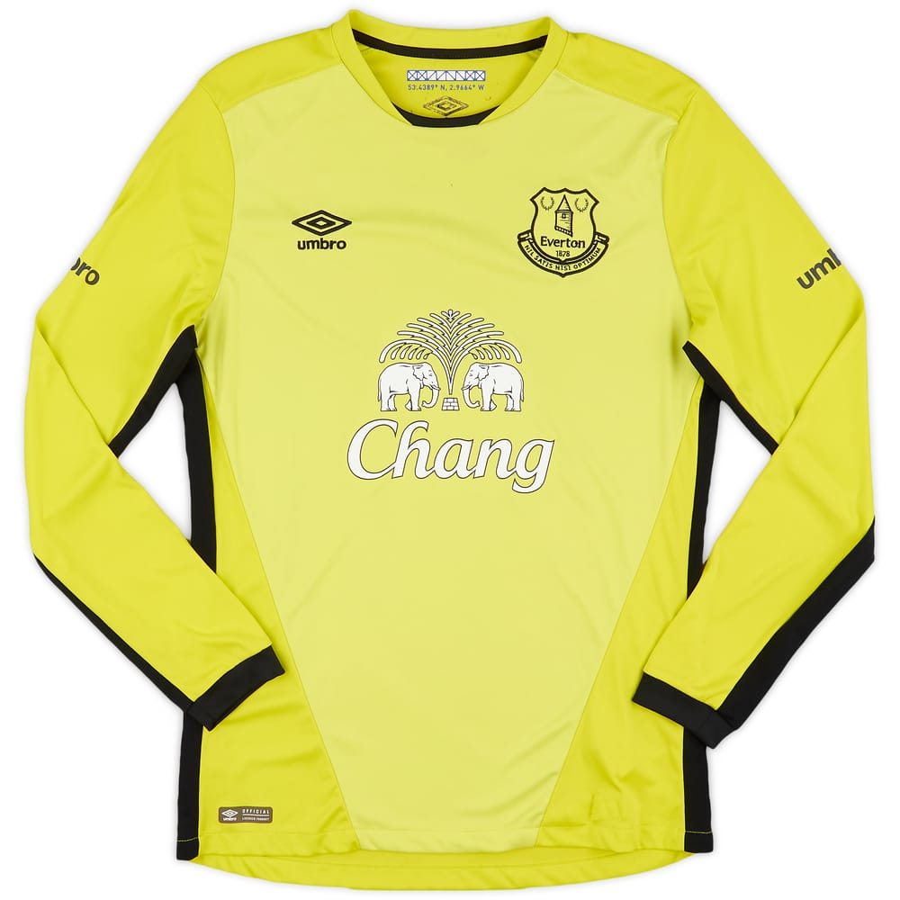 2016-17 Everton GK Shirt - 7/10 - (M)