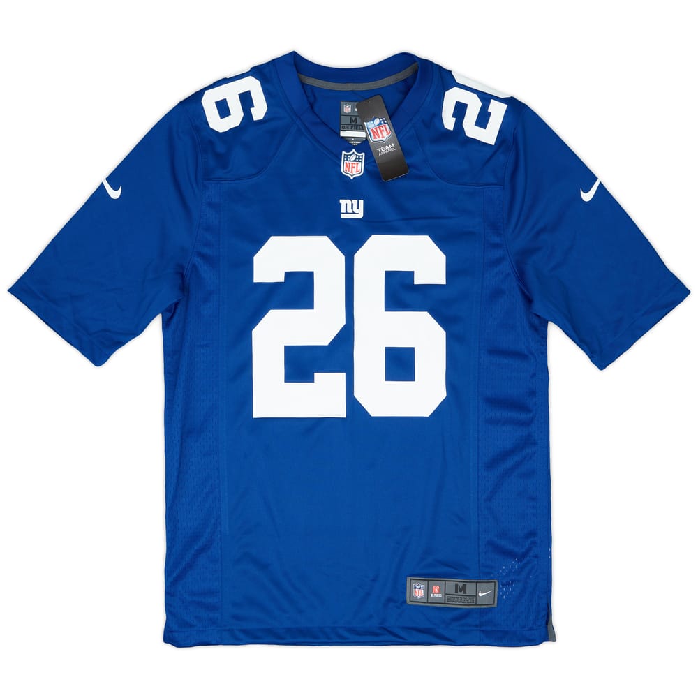 2018-23 New York Giants Barkley #26 Nike Game Home Jersey (M)