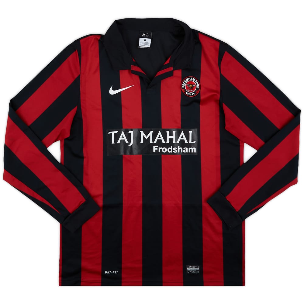 2012-13 Nike Template L/S Shirt (Frodsham Park Vets) #7 - 9/10 - (L)
