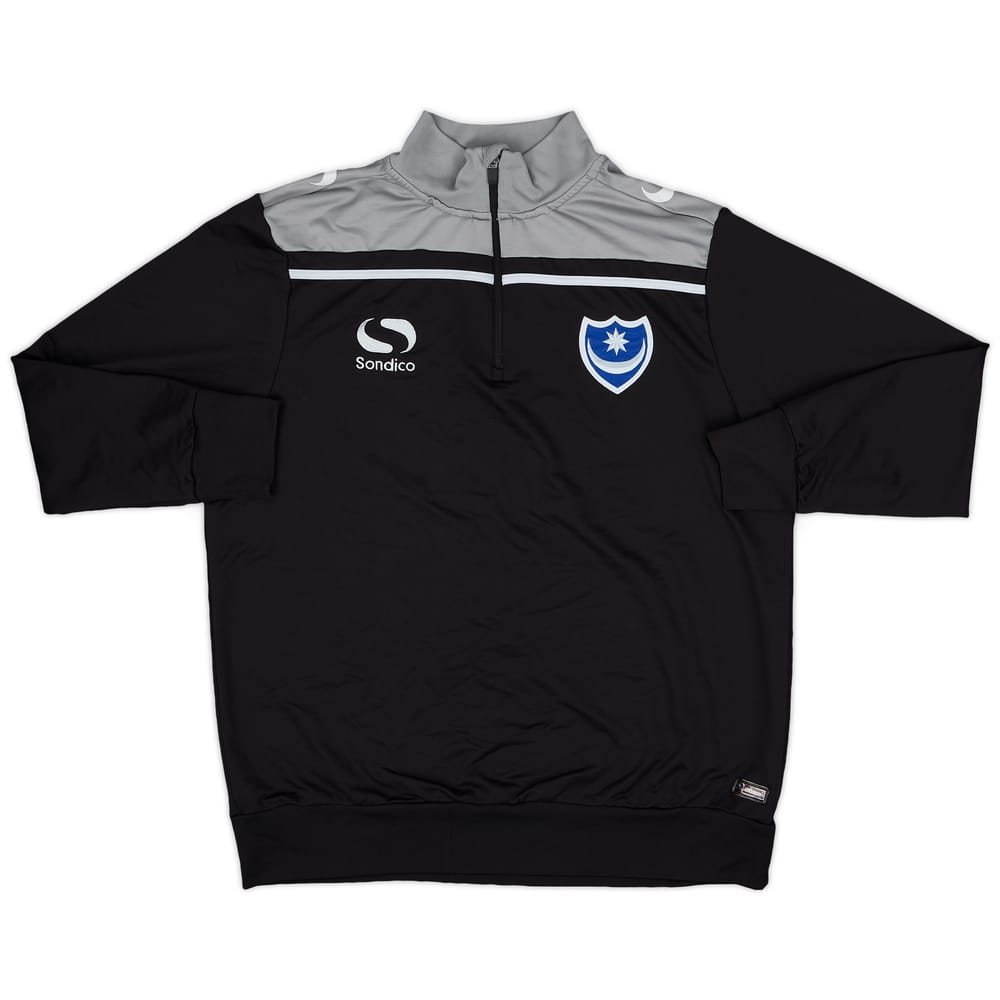 2014-15 Portsmouth Sondico 1/4 Zip Training Top - 8/10 - (S)