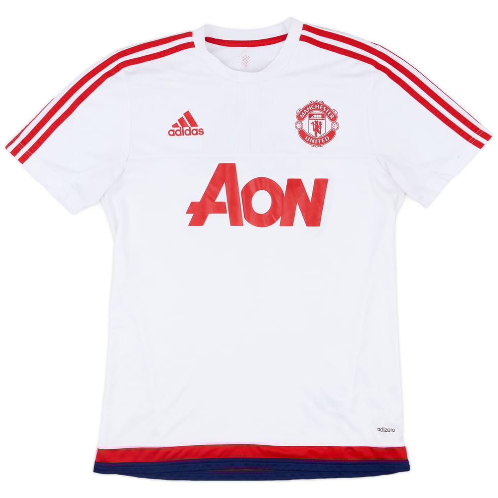 2015-16 Manchester United adidas Training Shirt - 6/10 - (M)