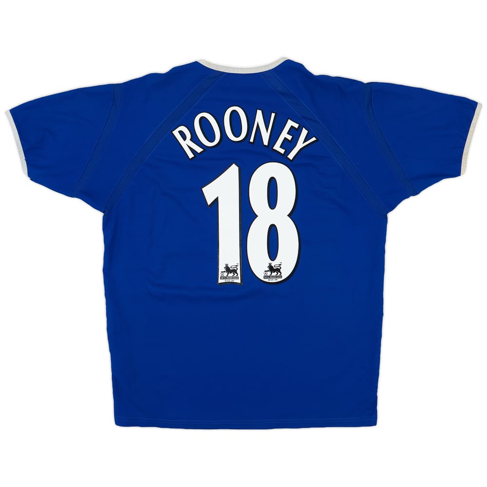 2003-04 Everton Home Shirt Rooney #18 - 6/10 - (L)