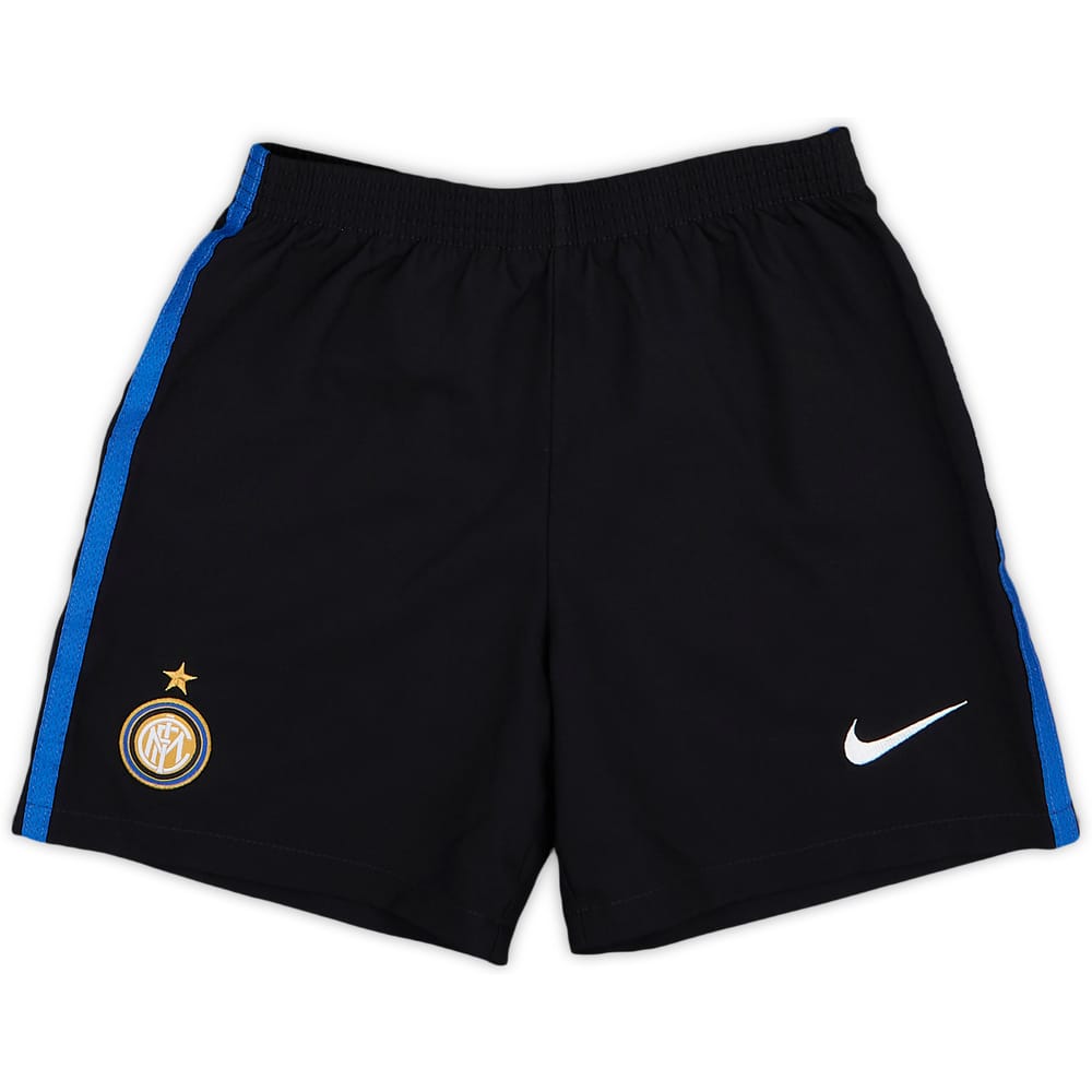 2011-12 Inter Milan Home Shorts - 9/10 - (5-6 Years)
