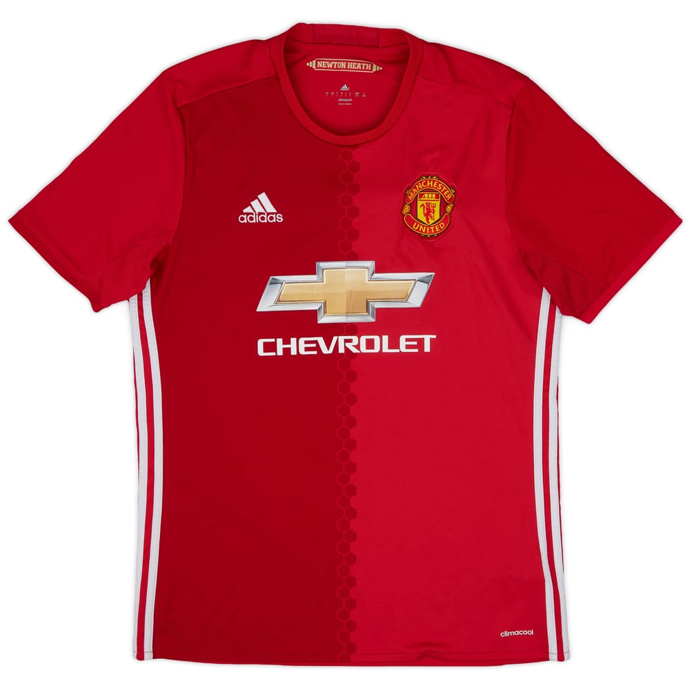 2016-17 Manchester United Home Shirt - 5/10 - (L)