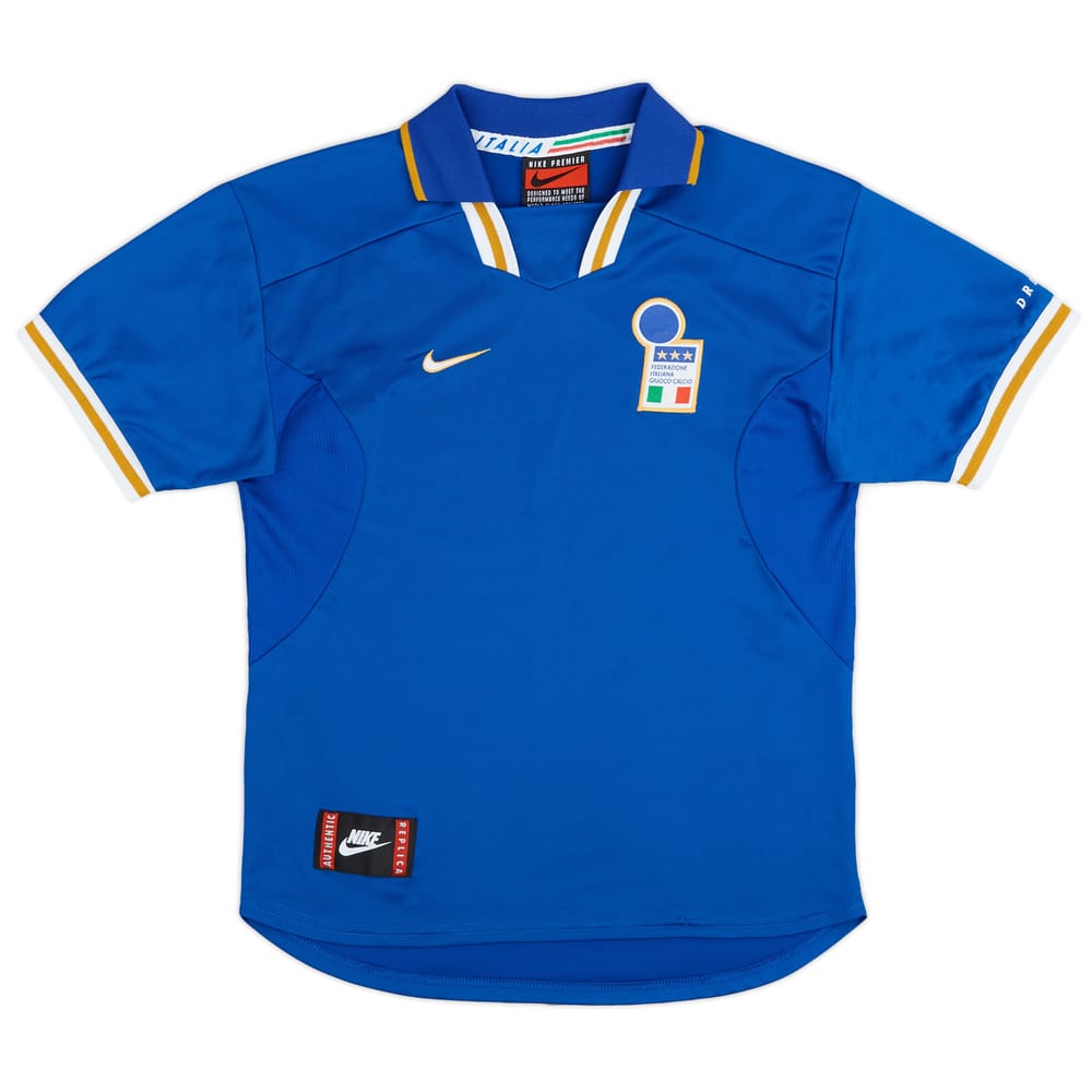 1996-97 Italy Home Shirt - 9/10 - (XL.Boys)