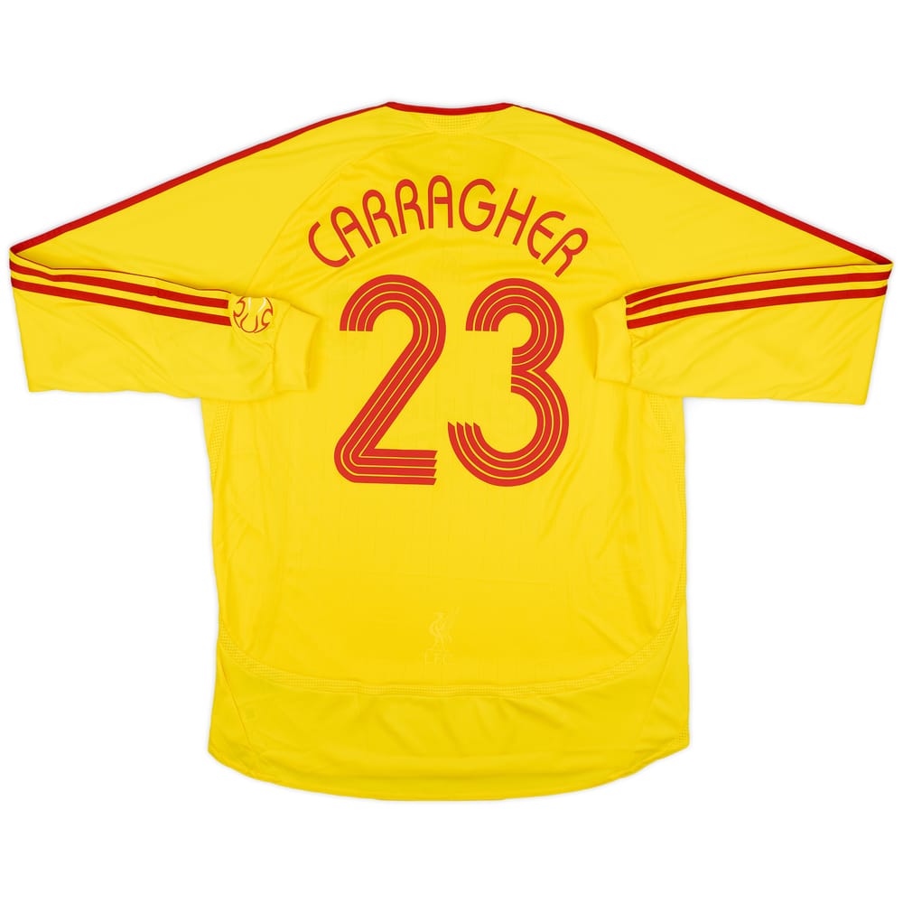 2006-07 Liverpool Away L/S Shirt Carragher #23 (L)