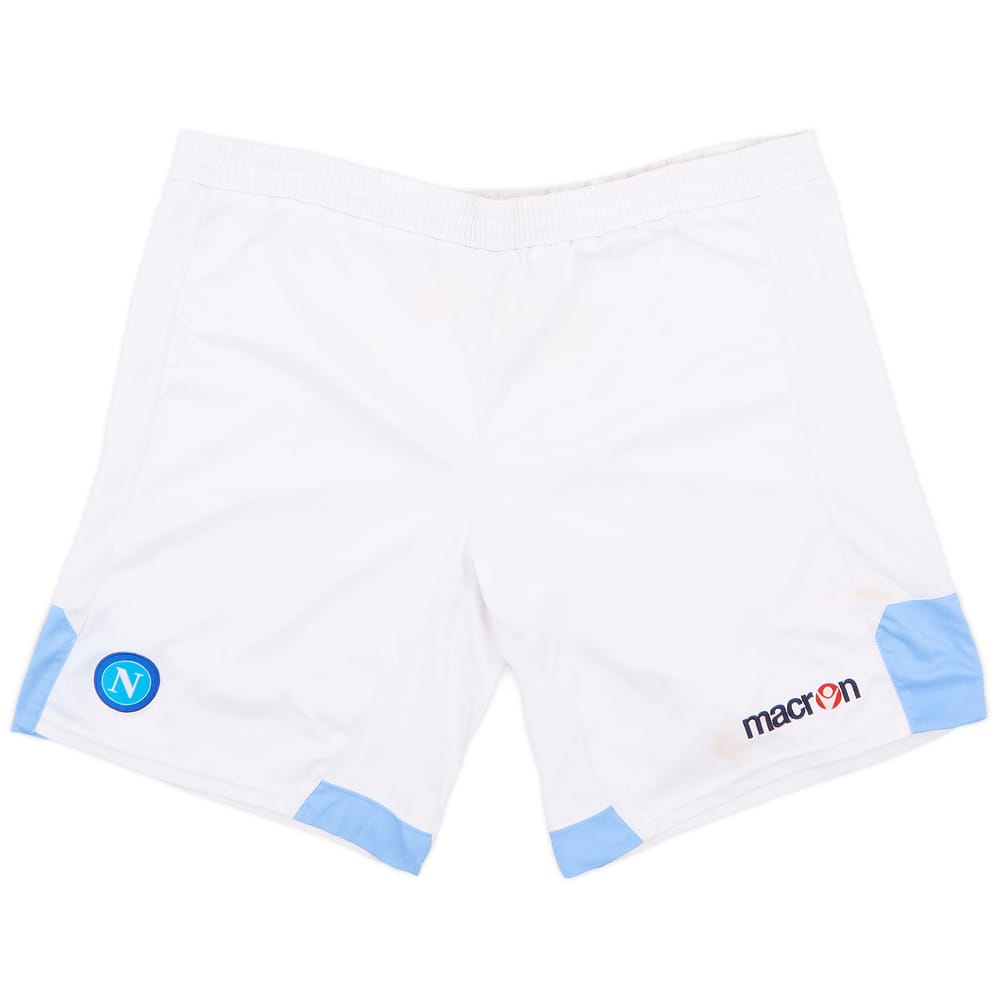 2010-11 Napoli Home Shorts - 4/10 - (XL)