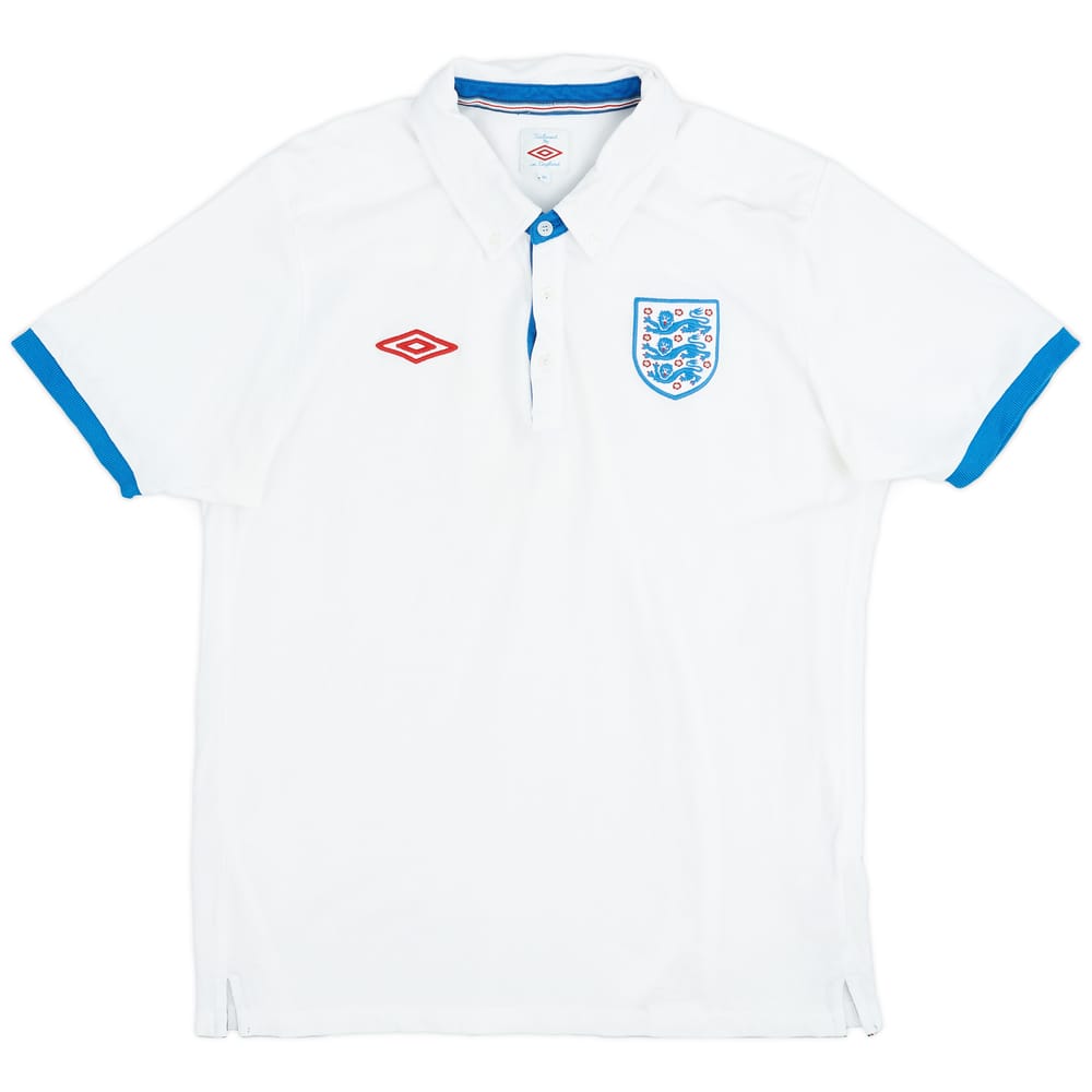 2010-11 England Umbro Polo Shirt - 8/10 - (XL)