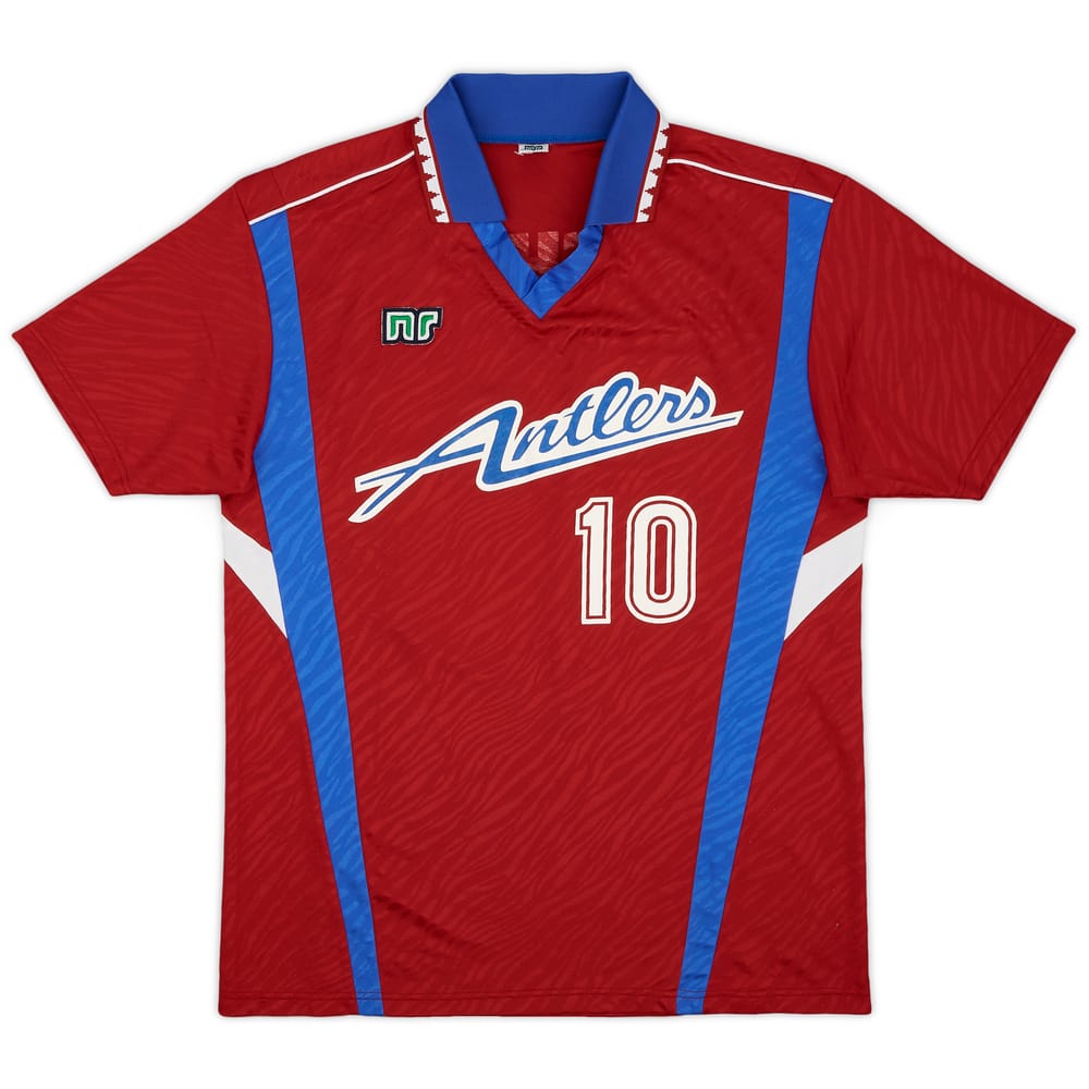 1992 Kashima Antlers Home Shirt #10 - 9/10 - (L)