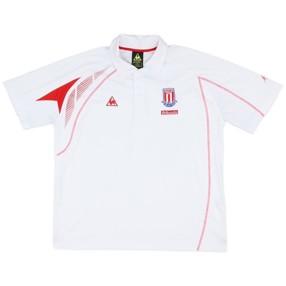 2008-09 Stoke Le Coq Sportif Polo Shirt - 7/10 - (XL)
