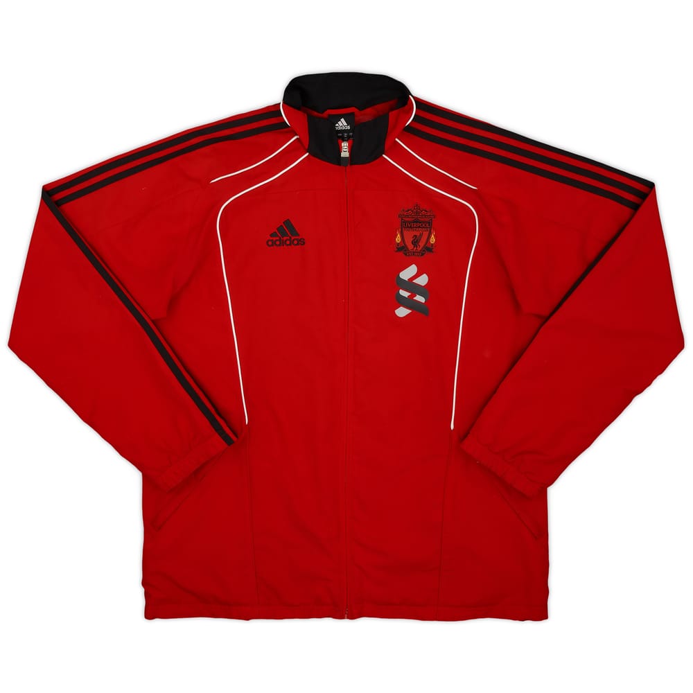 2010-11 Liverpool adidas Track Jacket - 9/10 - (L)