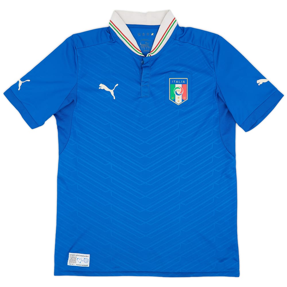 2012-13 Italy Home Shirt - 8/10 - (L)
