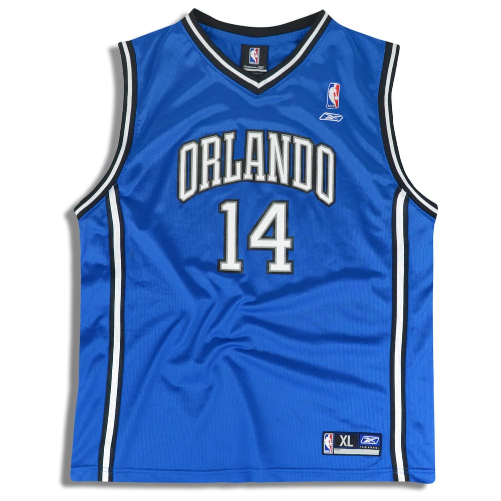 2004-06 Orlando Magic Nelson #14 Reebok Jersey (Away) Y