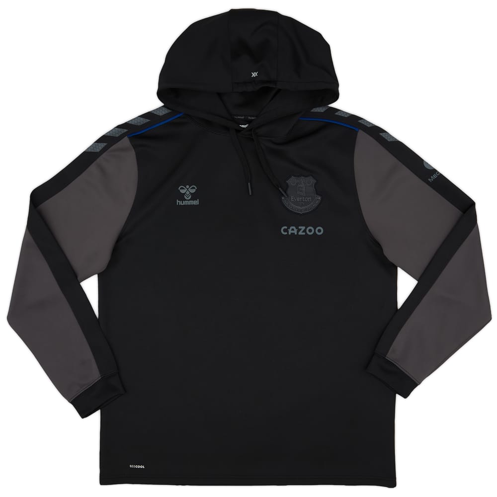 2020-21 Everton Hummel Hooded Sweat Top - 8/10 - (XXL)