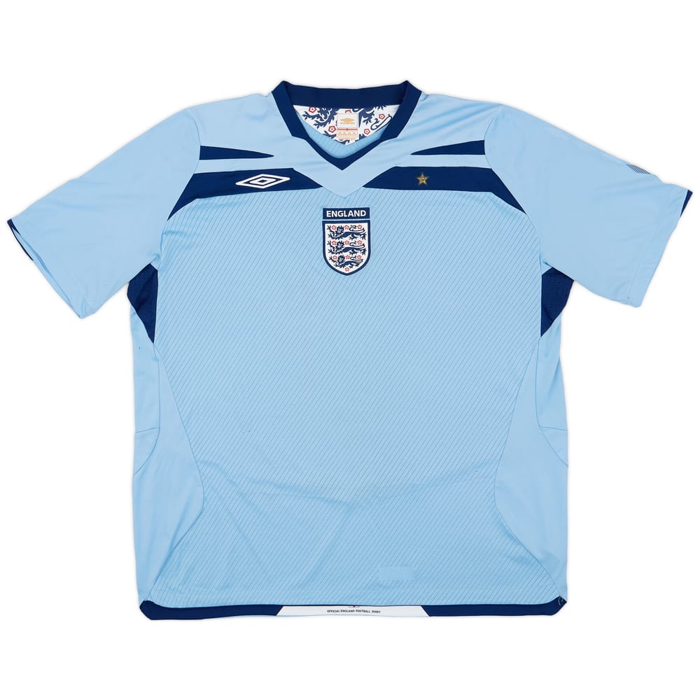 2008-10 England GK S/S Shirt - 7/10 - (XXL)