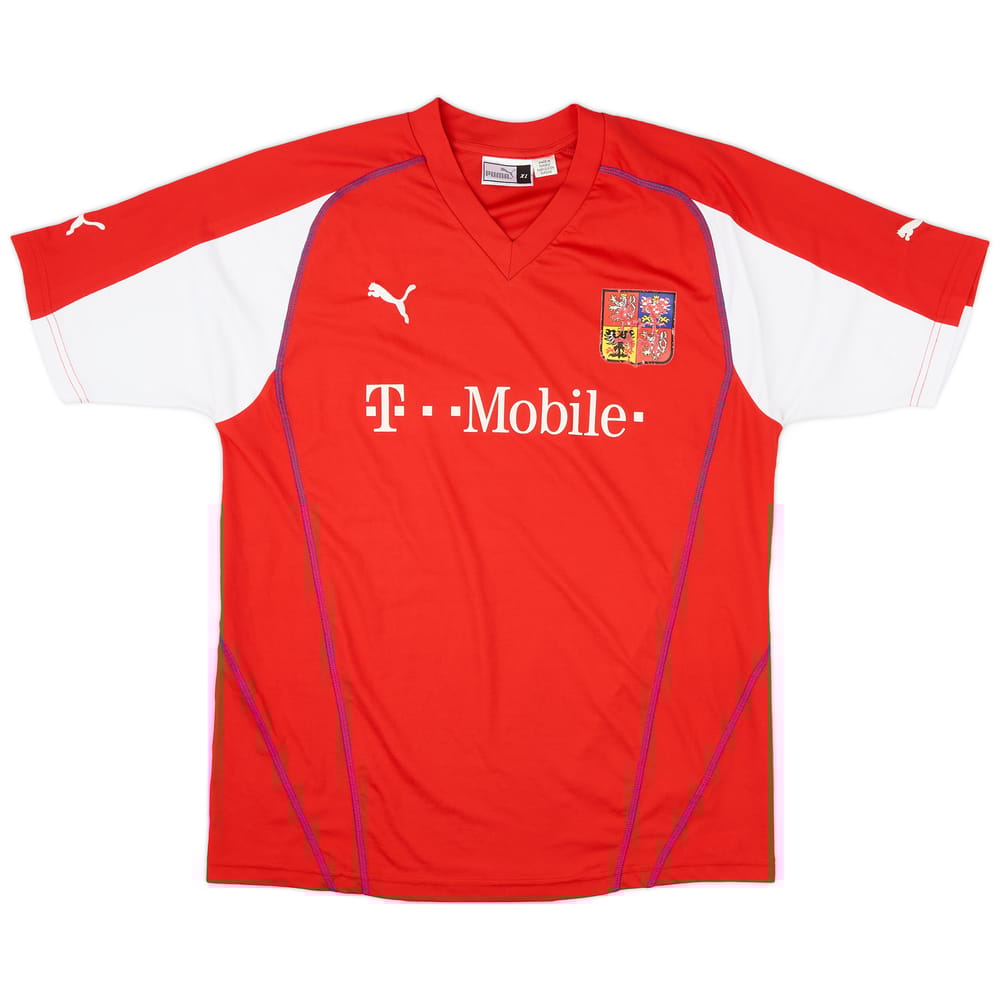 2003-04 Czech Republic Home Shirt - 5/10 - (XL)