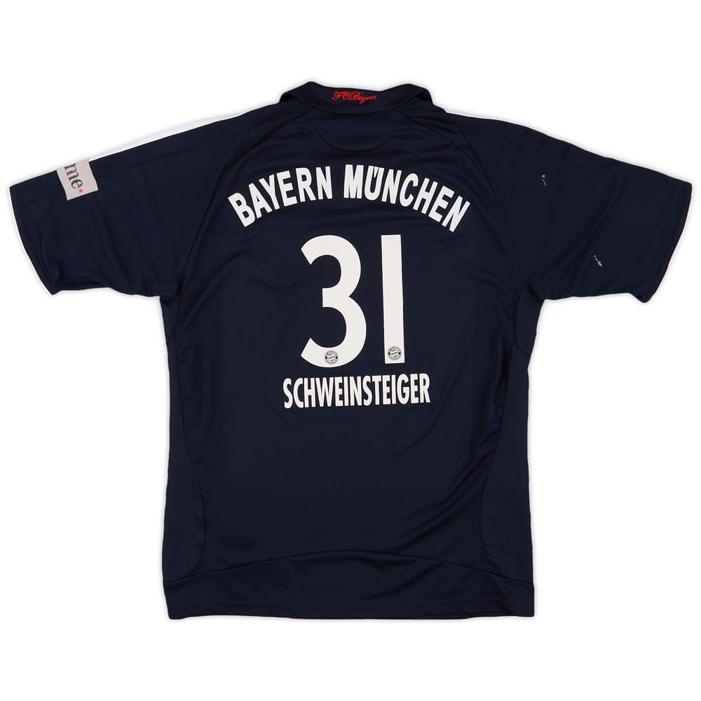 2008-09 Bayern Munich Away Shirt Schweinsteiger #31 - 7/10 - (XL.Boys)