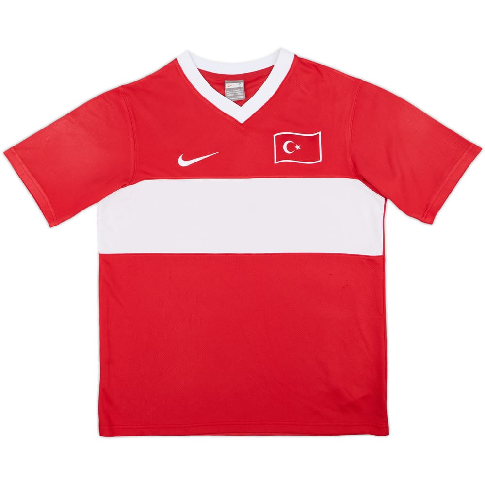2008-10 Turkey Basic Home Shirt - 8/10 - (S)
