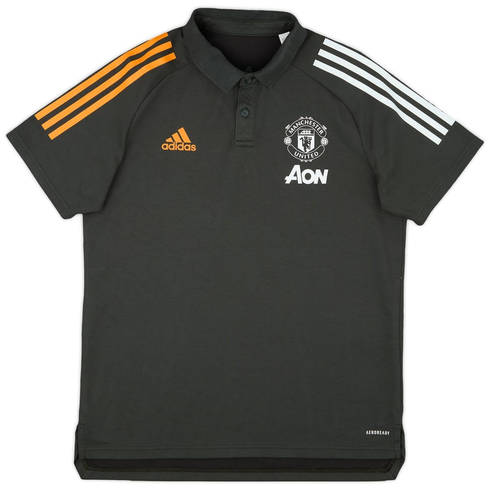 2020-21 Manchester United adidas Polo Shirt - 8/10 - (M)