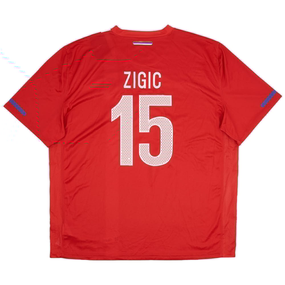 2010-11 Serbia Home Shirt Zigic #15 (XXL)