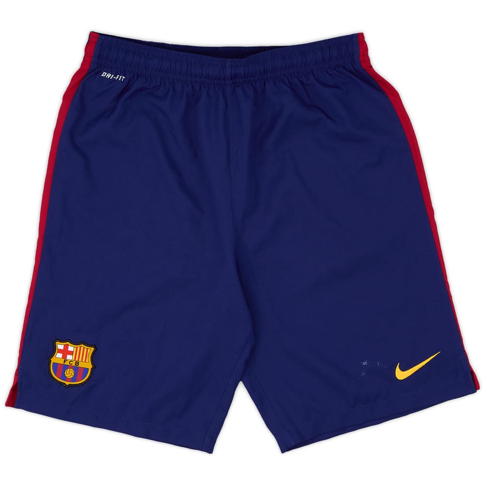 2014-15 Barcelona Home Shorts - 9/10 - (XL.Boys)