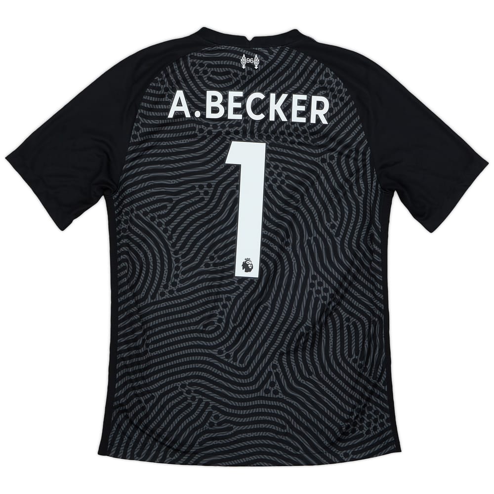 2020-21 Liverpool GK Shirt A.Becker #1 - 9/10 - (M)
